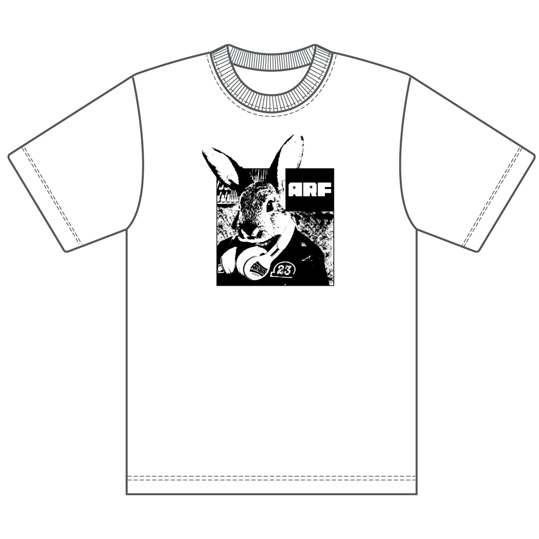 うさぎTシャツ〈ホワイト〉